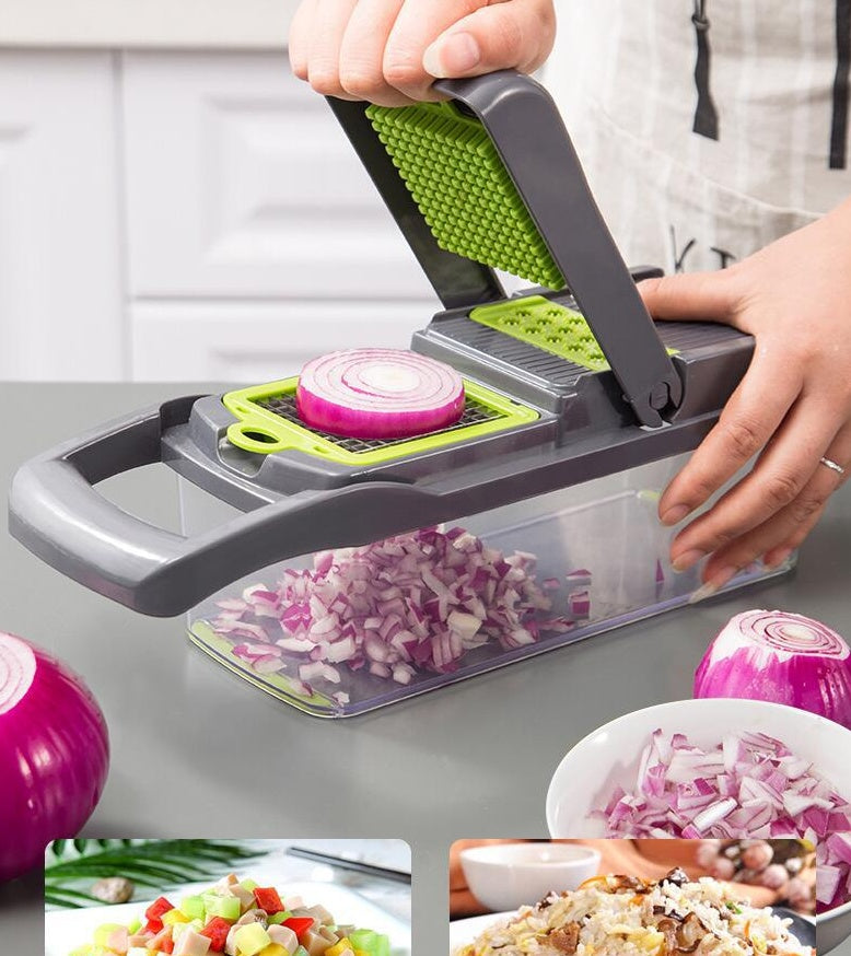 Multifunctional Vegetable Cutter | Home Kitchen Slicer & Dicer for Fruits and Vegetables