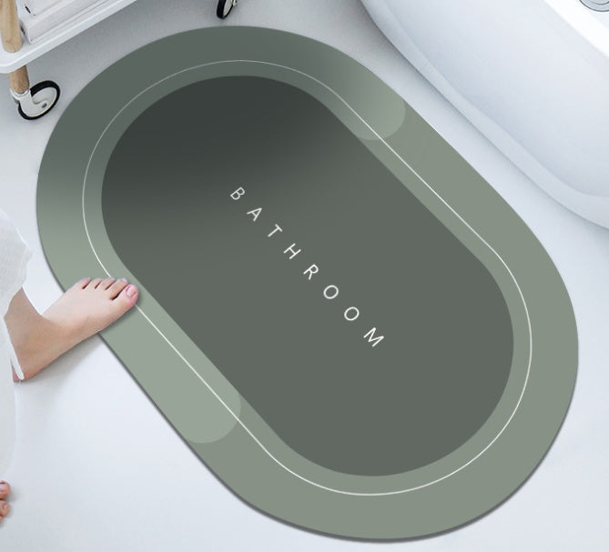 Bathroom Absorbent & Quick-Drying Floor Mat | Non-Slip Soft Rug