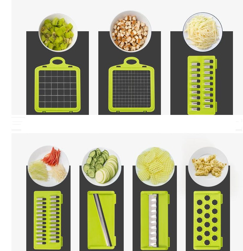 Multifunctional Vegetable Cutter | Home Kitchen Slicer & Dicer for Fruits and Vegetables