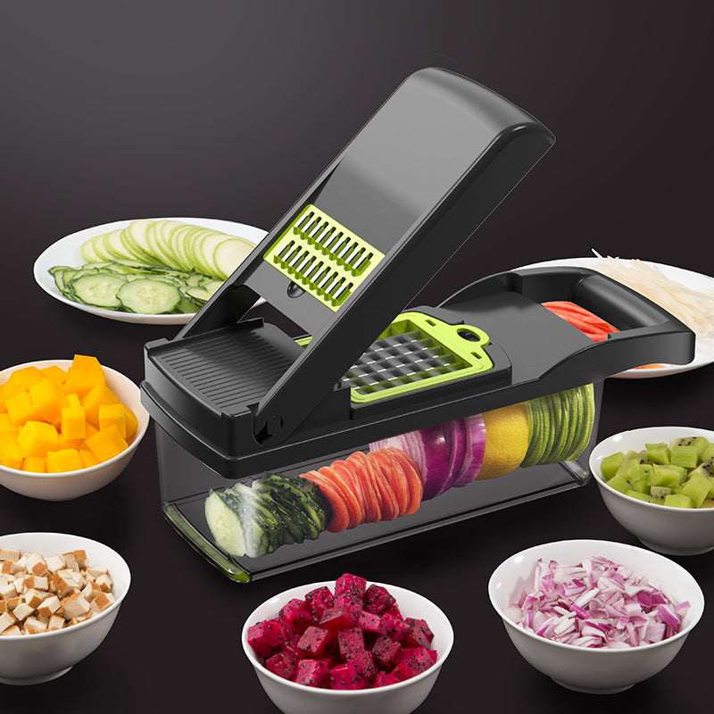 Multifunctional Vegetable Cutter | Home Kitchen Slicer & Dicer for Fruits and Vegetables