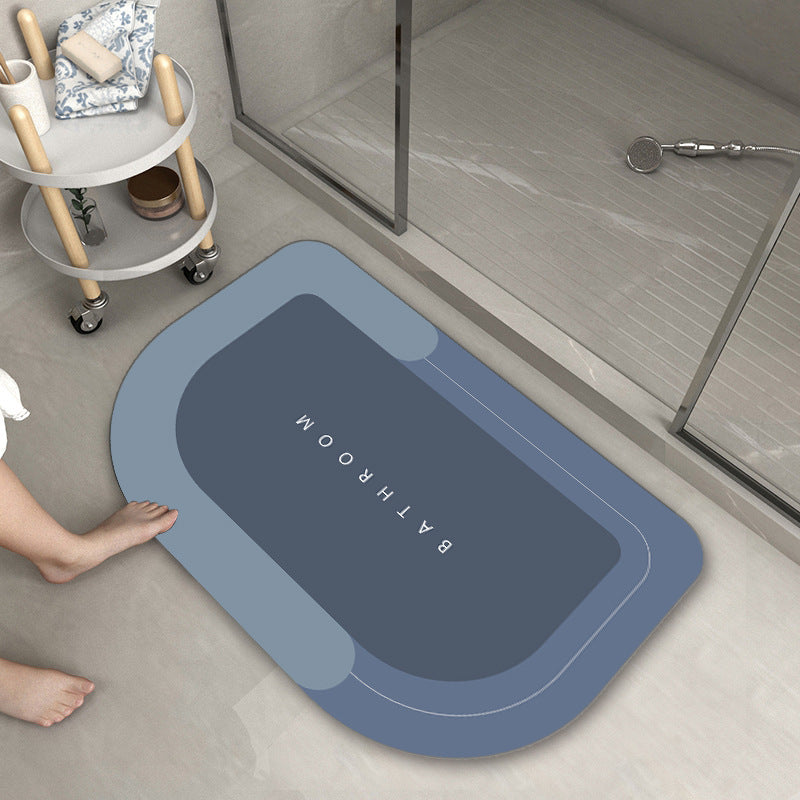 Bathroom Absorbent & Quick-Drying Floor Mat | Non-Slip Soft Rug