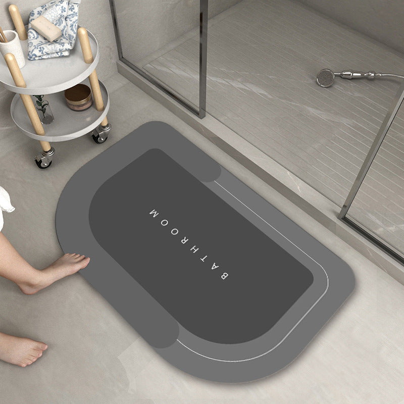 Bathroom Absorbent & Quick-Drying Floor Mat | Non-Slip Soft Rug