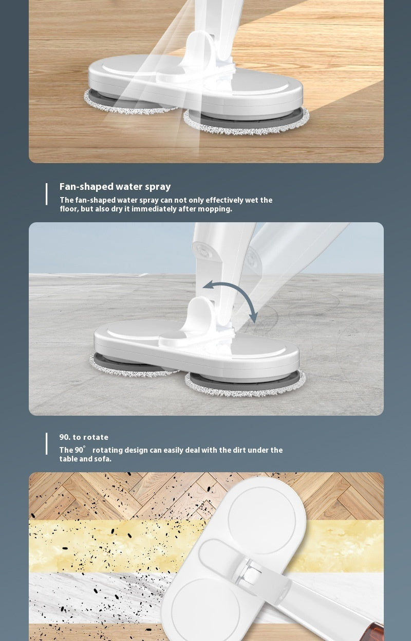Lazy Wireless All-in-One Sweeping & Mopping Machine | Smart Home Cleaner