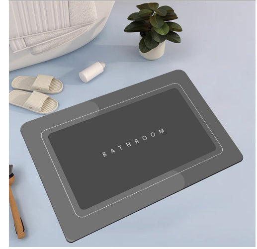 Bathroom Absorbent & Quick-Drying Floor Mat | Non-Slip Soft Rug