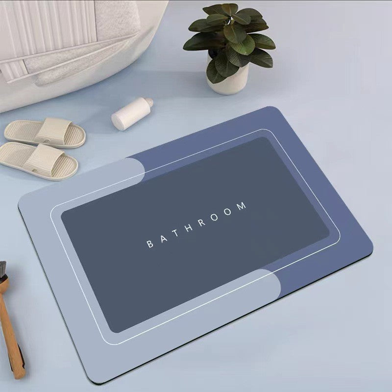 Bathroom Absorbent & Quick-Drying Floor Mat | Non-Slip Soft Rug
