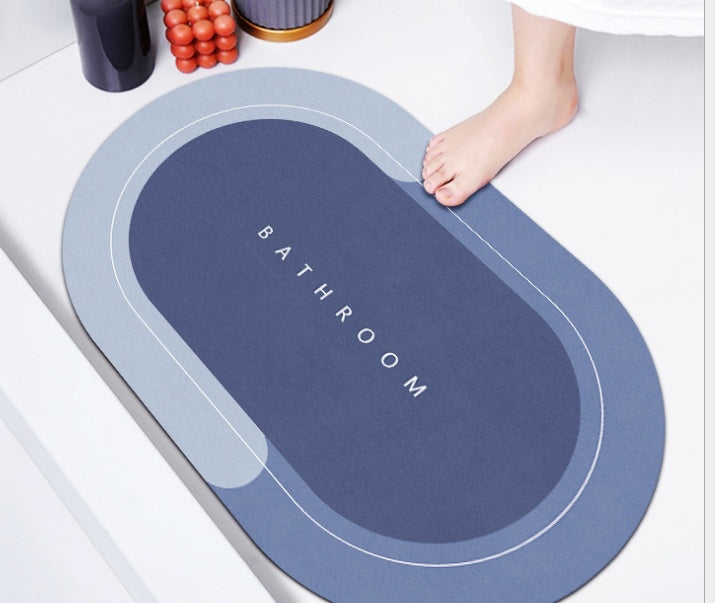 Bathroom Absorbent & Quick-Drying Floor Mat | Non-Slip Soft Rug