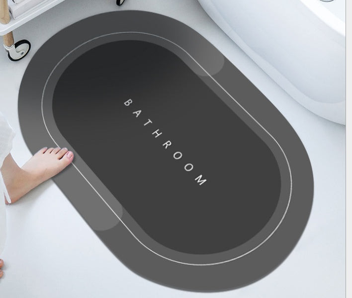 Bathroom Absorbent & Quick-Drying Floor Mat | Non-Slip Soft Rug