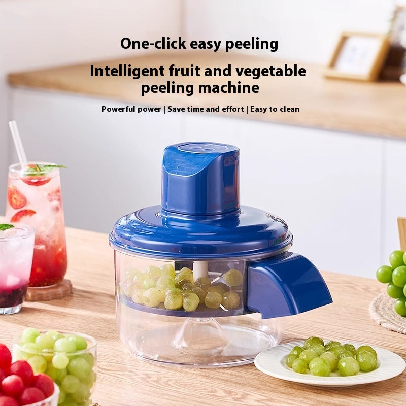 Automatic Electric Grape Peeler | Rechargeable Hands-Free Fruit Peeling Machine