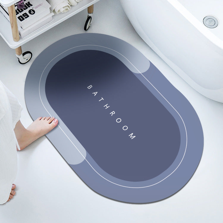 Bathroom Absorbent & Quick-Drying Floor Mat | Non-Slip Soft Rug